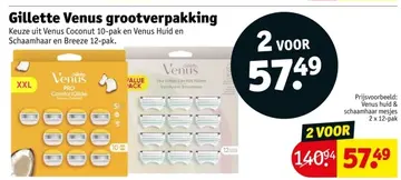 Aanbieding: Gillette Venus grootverpakking