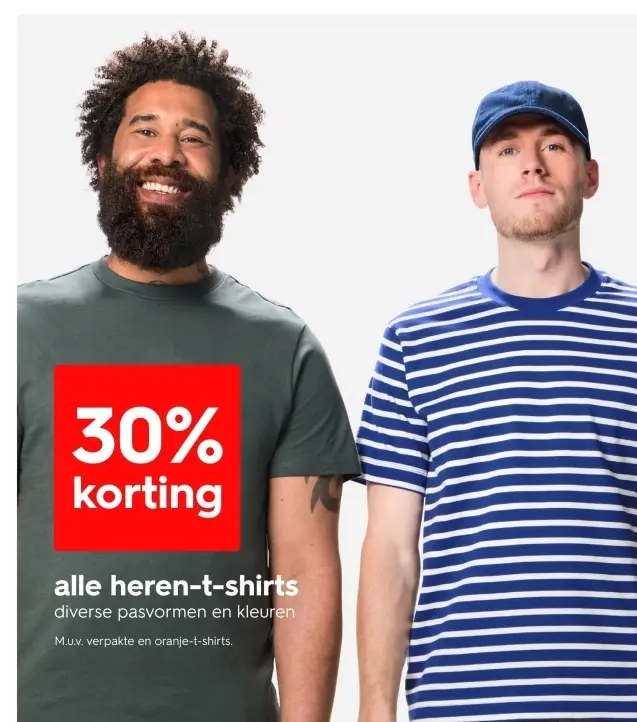 Aanbieding: alle heren-t-shirts