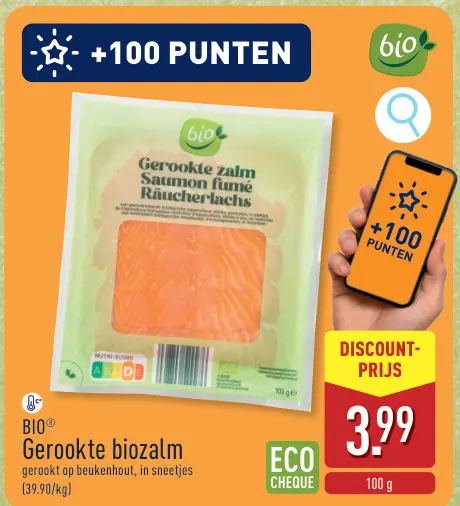 Promotie: Gerookte biozalm
