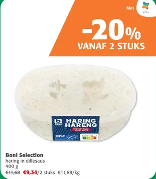 Aanbieding: Boni Selection haring in dillesaus