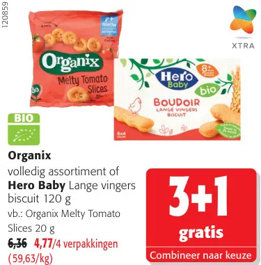 Promotie: Volledig assortiment of Lange vingers biscuit