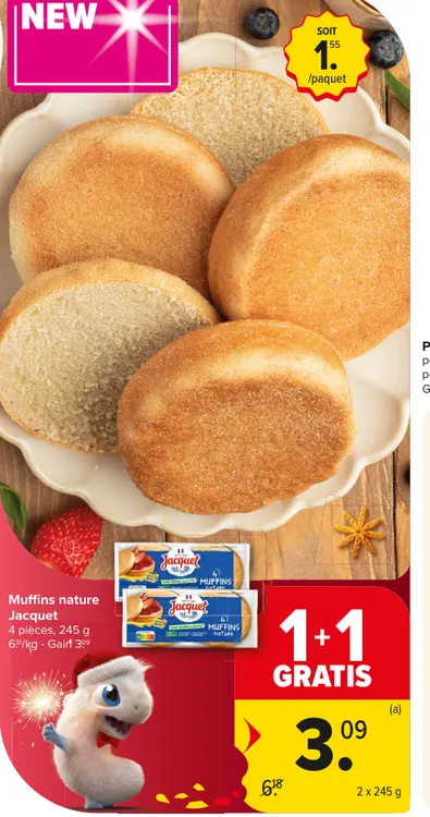 Offre: Muffins nature