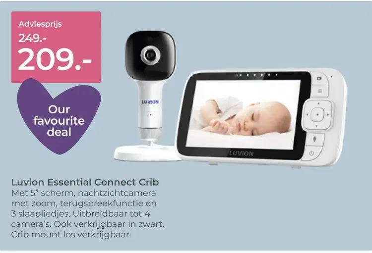 Aanbieding: Essential Connect Crib