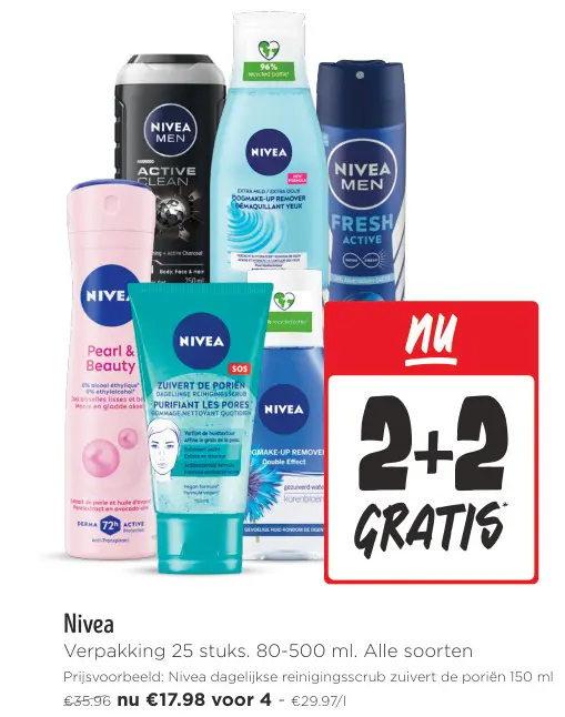 Promotie: Nivea Verpakking