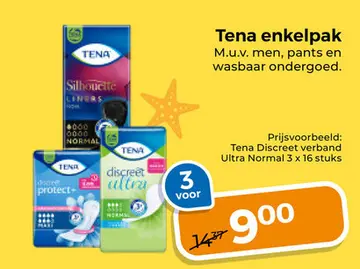 Aanbieding: Tena enkelpak