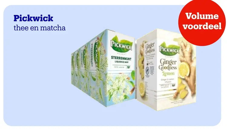 Aanbieding: thee en matcha
