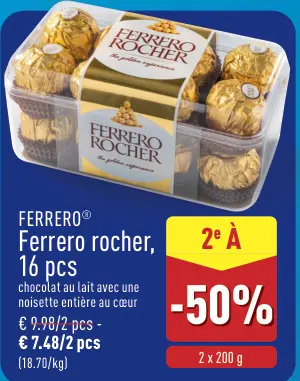 Offre: Ferrero rocher