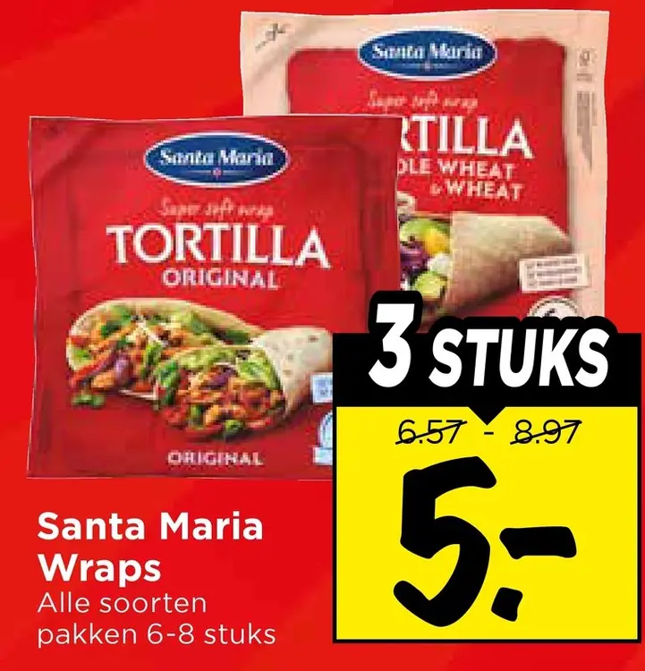 Aanbieding: Tortilla Wraps