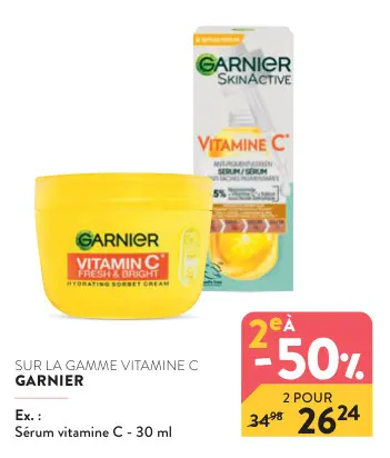 Offre: Garnier