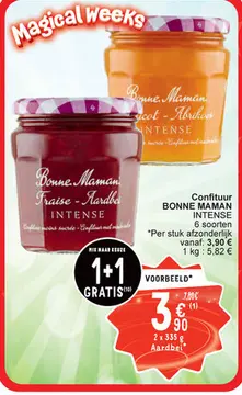 Aanbieding: Bonne Maman Intense Confituur