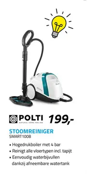 Aanbieding: Stoomreiniger smart100b