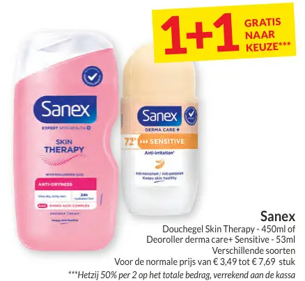 Promotie: Douchegel Skin Therapy of Deoroller derma care