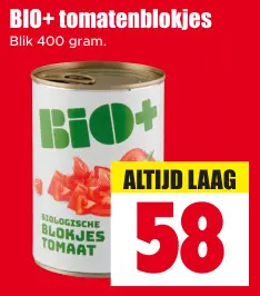 Aanbieding: tomatenblokjes