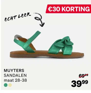 Aanbieding: Muyters sandalen
