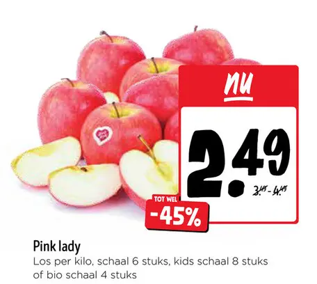 Aanbieding: Pink lady