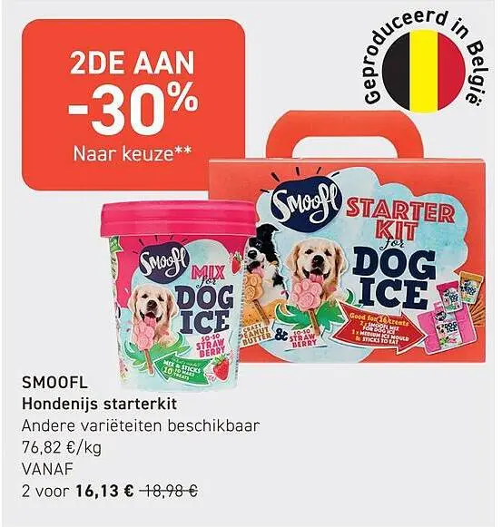 Promotie: Hondenijs starterkit