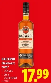 Promotie: Oakheart rum