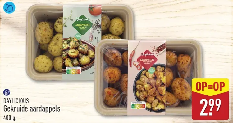 Aanbieding: Gekruide aardappels