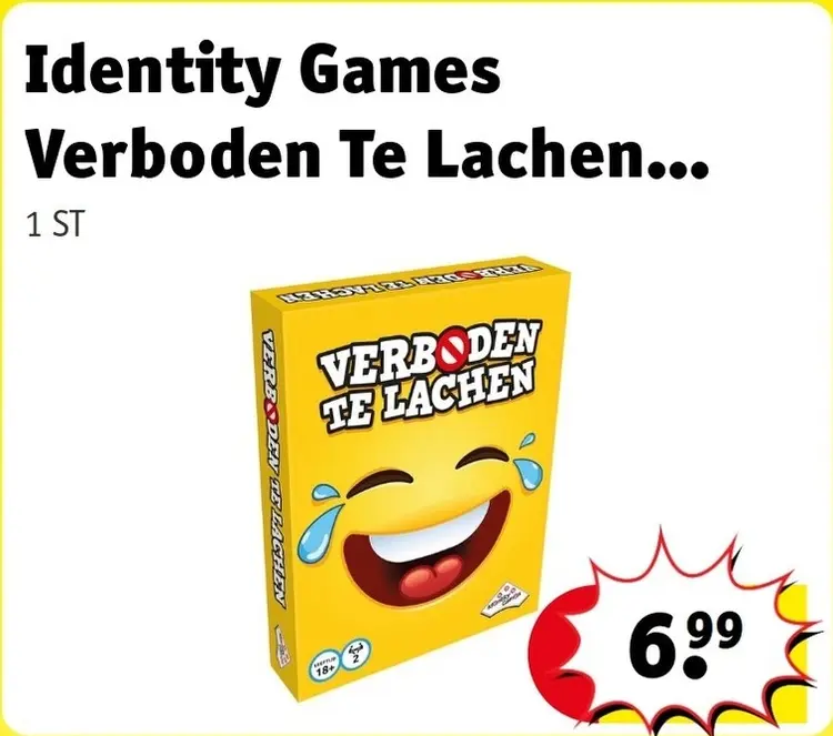 Aanbieding: Verboden Te Lachen