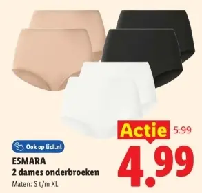 Aanbieding: 2 dames onderbroeken