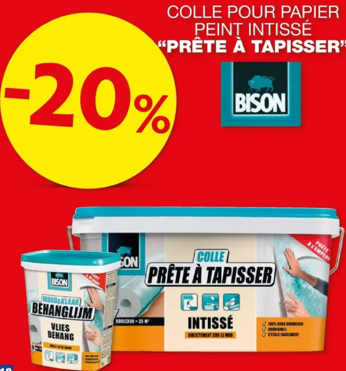 Offre: Colle Prête à Tapisser / Behanglijm