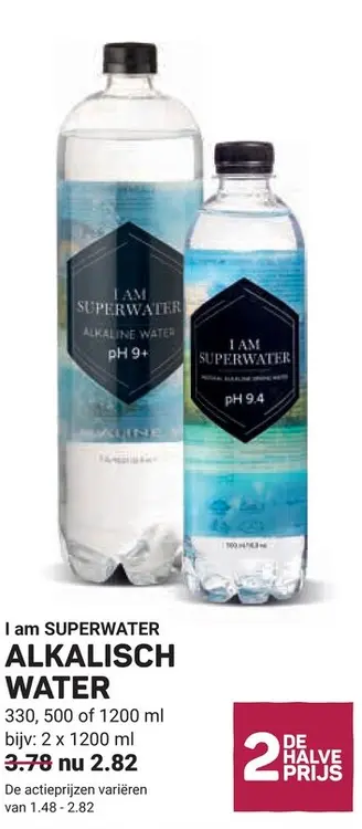 Aanbieding: Superwater alkalisch water