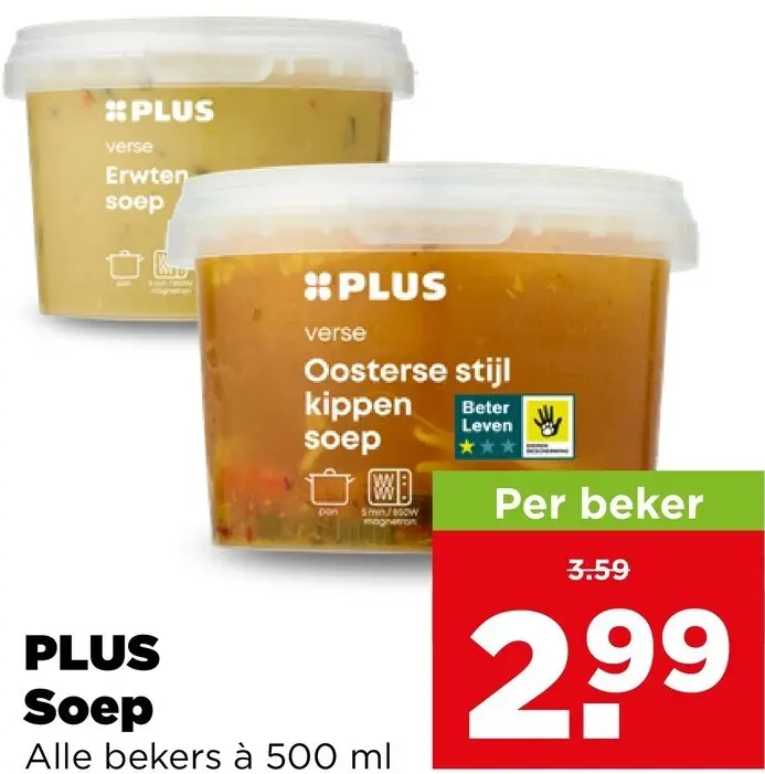 Aanbieding: PLUS Soep