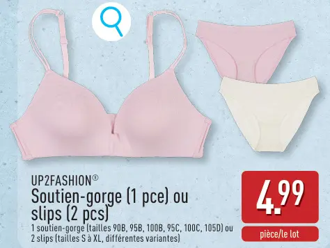 Offre: Soutien-gorge ou slips