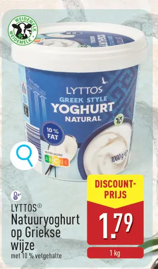 Promotie: Natuuryoghurt op Griekse wijze