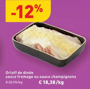Offre: Orloff de dinde
