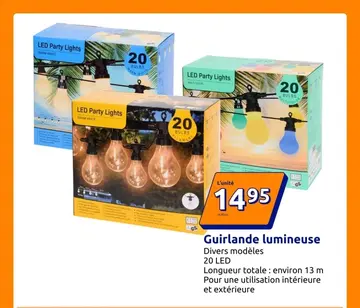 Offre: Guirlande lumineuse