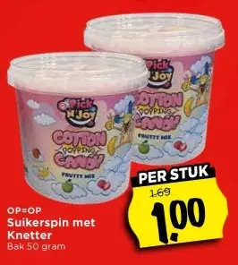 Suikerspin met Knetter