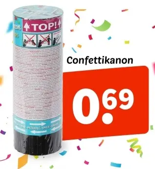 Aanbieding: Confettikanon