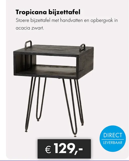 Aanbieding: Tropicana bijzettafel