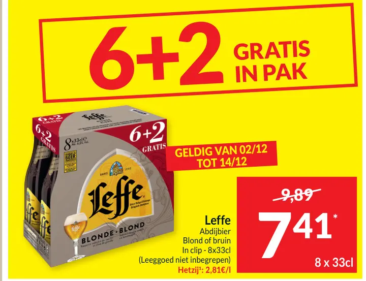 Promotie: Leffe Abdijbier