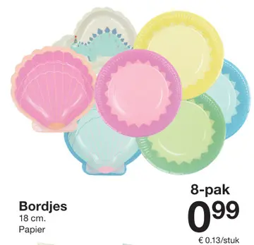 Aanbieding: Bordjes