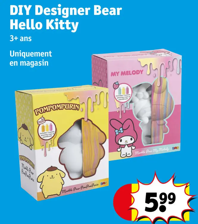 Offre: DIY Designer Bear Hello Kitty