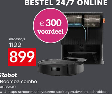 Aanbieding: Robot Roomba combo X085840