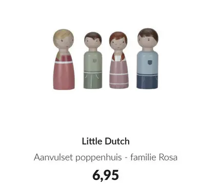 Aanbieding: Aanvulset poppenhuis - familie Rosa