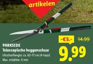 Aanbieding: Telescopische heggenschaar
