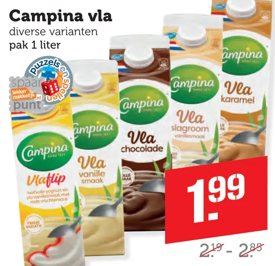 Aanbieding: Vla