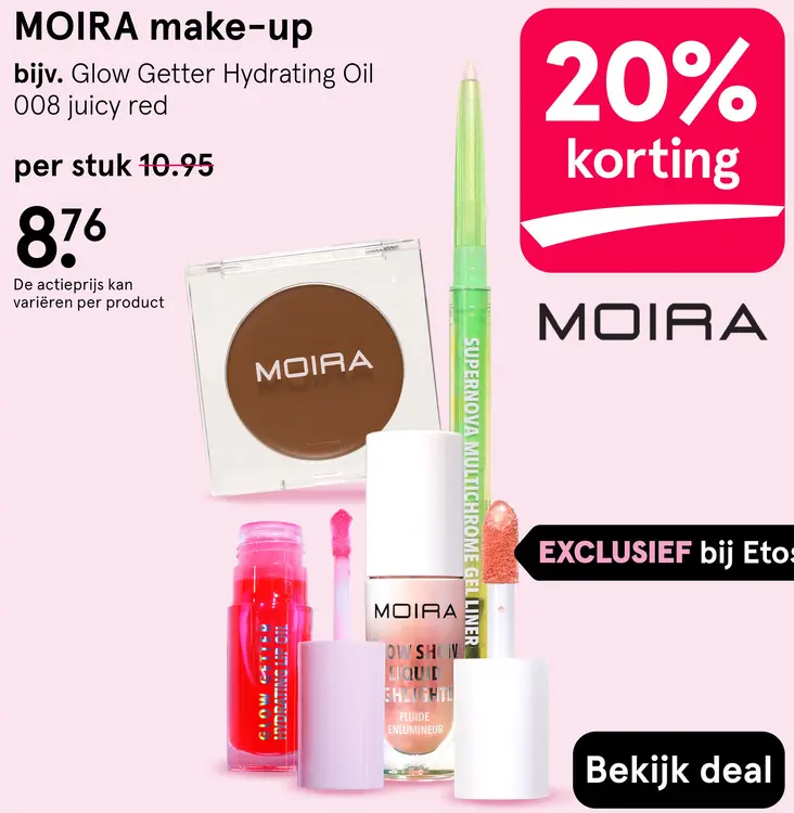 Aanbieding: MOIRA make-up