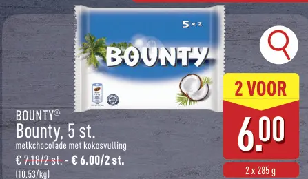 Promotie: Bounty