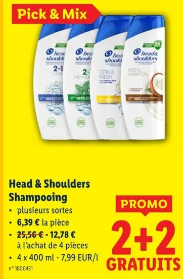 Offre: Shampooing