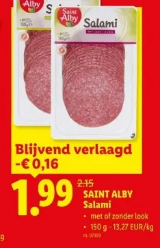 Promotie: Salami