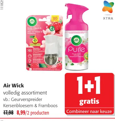 Promotie: Geurverspreider Kersenbloesem & Framboos