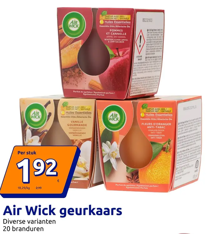 Promotie: Air Wick geurkaars