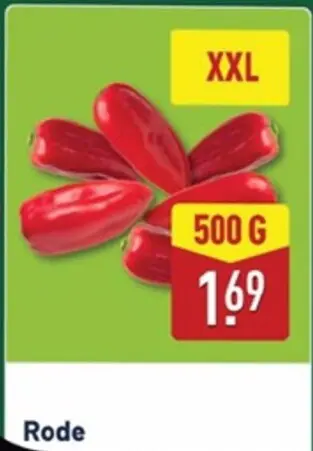 Aanbieding: Rode puntpaprika's