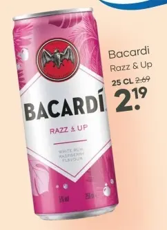 Aanbieding: Bacardi Razz & Up
