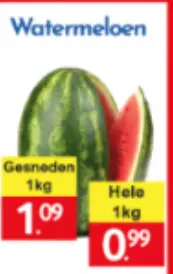 Promotie: Watermeloen